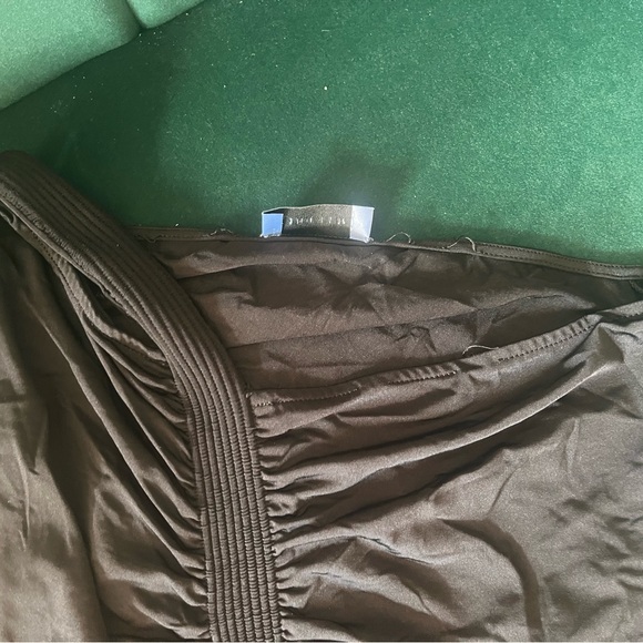 Mugler Chain Detail Ruched Skirt - Picture 8 of 11